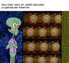 Squidward's Clock Closet meme #2