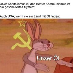 Kommunistischer Bugs Bunny meme #1