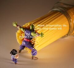 Piccolo gegen Spaghetti meme #4